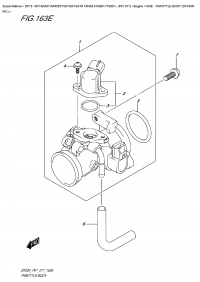 163E  -  Throttle  Body  (Df15Ar  P01) (163E -   (Df15Ar P01))