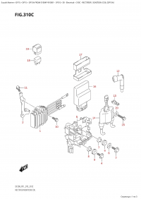 310C - Rectifier / Ignition Coil (Df15A) (310C -  /   (Df15A))