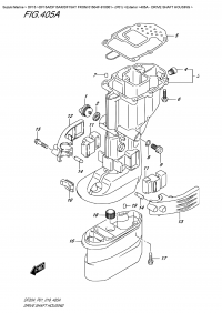 405A - Drive Shaft Housing (405A -   )