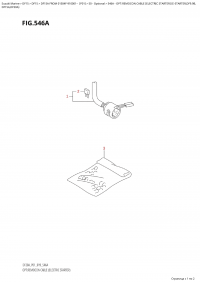 546A  -  Opt:remocon  Cable  (Electric  Starter)  (E-Starter,Df9.9B, (546A - :    () (  , Df9.9B,)