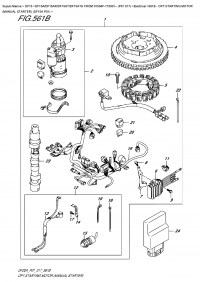 561B  -  Opt:starting  Motor  (Manual  Starter)  (Df15A  P01) (561B - :  ( ) (Df15A P01))