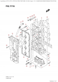 111A - Cylinder Head (Df200At,Df200Az,Df175At,Df175Az) (111A -    (Df200At, Df200Az, Df175At, Df175Az))