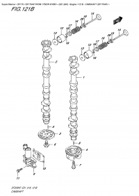 121B  -  Camshaft  (Df175Ap) (121B -   (Df175Ap))