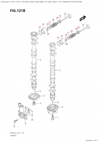 121B - Camshaft (Df175At,Df175Az) (121B -   (Df175At, Df175Az))