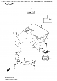 135J  -  Silencer/ring  Gear  Cover  (Df175T  E01) (135J -  /    (Df175T E01))