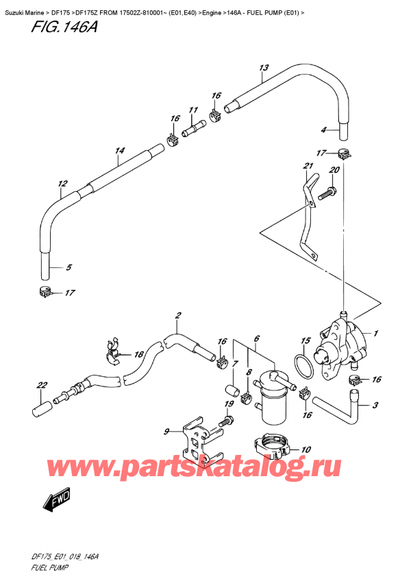 ,    , Suzuki Suzuki DF175Z L/X FROM 17502Z-810001~ (E01) ,   (E01)