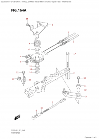 164A - Throttle Rod (164A -  )