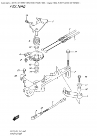 164E  -  Throttle Rod  (Df175T  E01) (164E -   (Df175T E01))