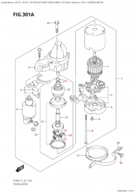 301A - Starting Motor (301A -  )