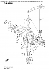 336C  -  Swivel Bracket  (Df175Ap  E01) (336C -   (Df175Ap E01))