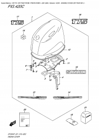 420C  -  Engine Cover  (Df175Ap  E01) (420C -   () (Df175Ap E01))