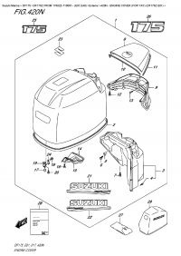 420N  -  Engine Cover  (For  Yay)  (Df175Z  E01) (420N -   () (    ()) (Df175Z E01))