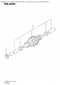 430C - Fuel Hose (Df175Ap E01) (430C -   (Df175Ap E01))