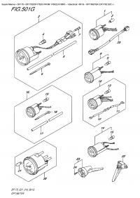 501G  -  Opt:meter (Df175Z E01) (501G - :  (Df175Z E01))