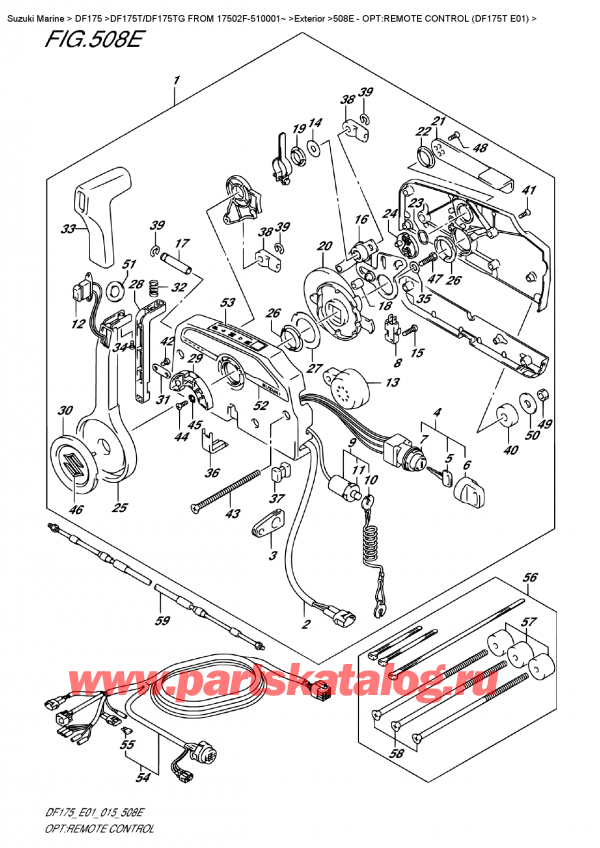  ,  ,  DF175T L / X FROM 17502F-510001~ (E01), :   (Df175T E01)
