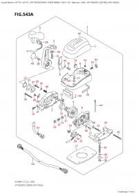 543A - Opt:remote  Control  Assy  Single (543A -    , )