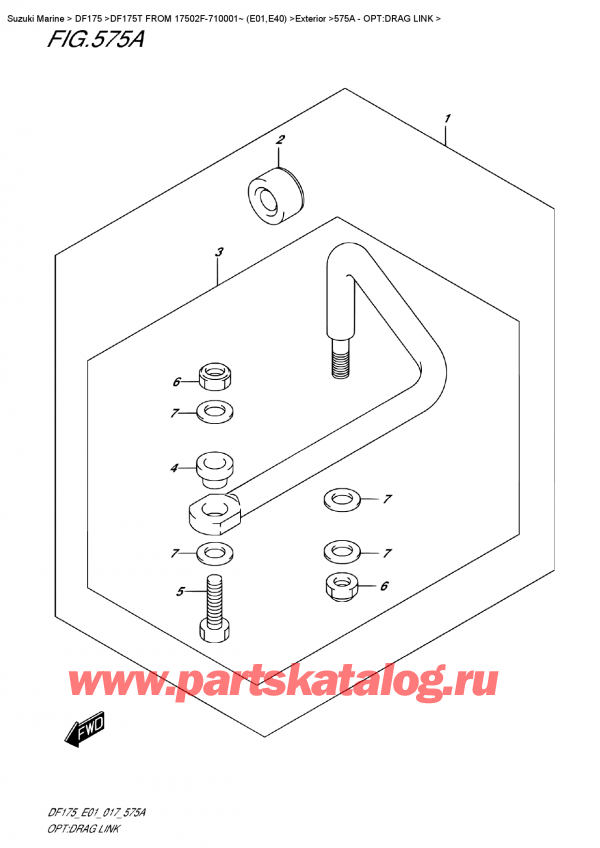 �������������, , Suzuki DF175T L/X FROM 17502F-710001~ (E01) , �����: ������� ����
