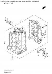 113A  -  Cylinder Block (113A -  )