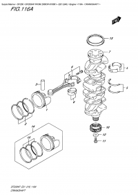 116A  -  Crankshaft (116A - )