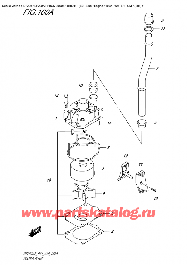  ,   , SUZUKI DF200AP L/X FROM 20003P-810001~ (E01),   (E01)