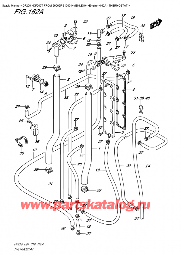 ,    , Suzuki DF200T X FROM 20002F-910001~ (E01)  2019 , 