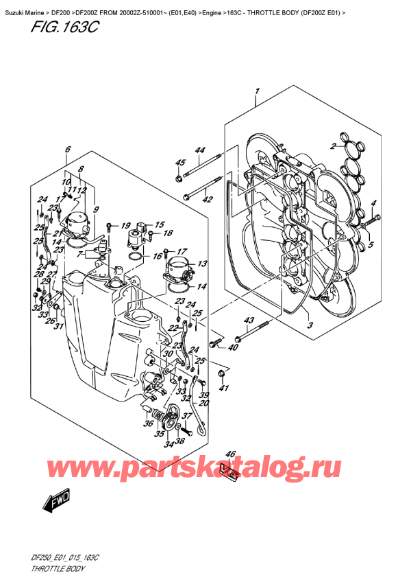  ,  ,  DF200Z X / XX  FROM 20002Z-510001~ (E01)  2015 ,   (Df200Z E01)