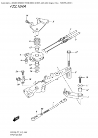 164A  -  Throttle Rod (164A -  )