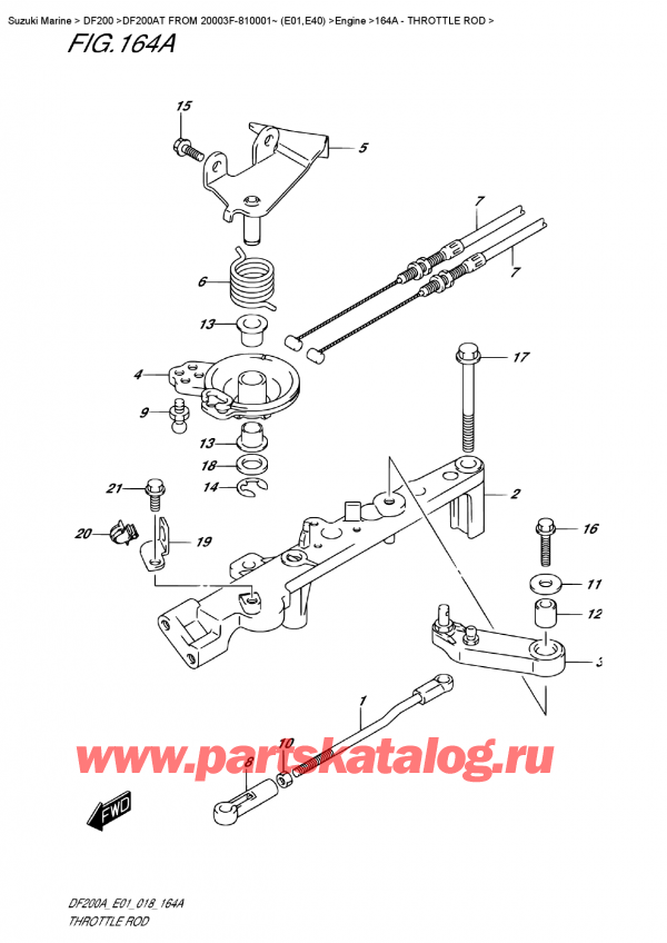  ,  , Suzuki DF200A TL / TX FROM 20003F-810001~ (E01)  2018 ,  