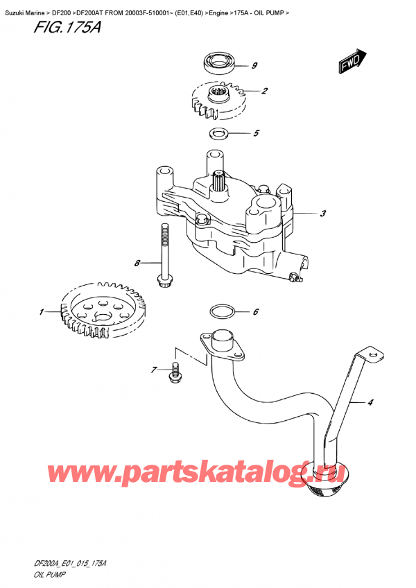   ,  , Suzuki DF200A TL / TX FROM 20003F-510001~ (E01),  