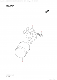 178A - Oil Filter (178A -  )