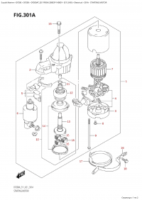 301A - Starting Motor (301A -  )