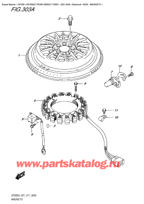   ,   , Suzuki DF200A ZL / ZX FROM 20003Z-710001~ (E01)  , 