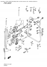 322C  -  Harness (Df200Z  E01) (322C -   (Df200Z E01))