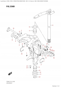 336B - Swivel Bracket (Df200Az) (336B -   (Df200Az))