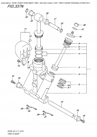 337N  -  Trim  Cylinder  Transom(L)  (Df200T  E01) (337N -   Transom (L) (Df200T E01))
