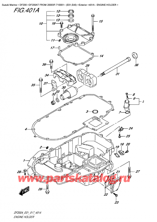  ,   , SUZUKI DF200A TL/TX  FROM 20003F-710001~ (E01)  ,  