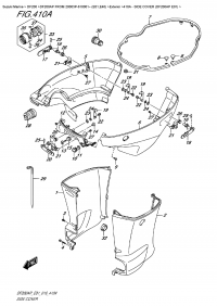 410A  -  Side Cover (Df200Ap  E01) (410A -   (Df200Ap E01))