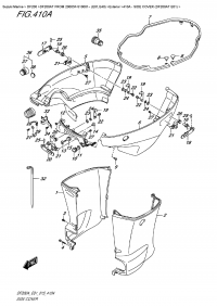 410A  -  Side Cover (Df200At  E01) (410A -   (Df200At E01))