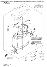 420A  -  Engine Cover  (Df200T  E01)(Df200Z  E01) (420A -   () (Df200T E01) (Df200Z E01))