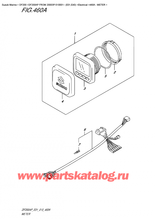  ,   , Suzuki DF200 APL / APX FROM 20003P-510001~ (E01), 