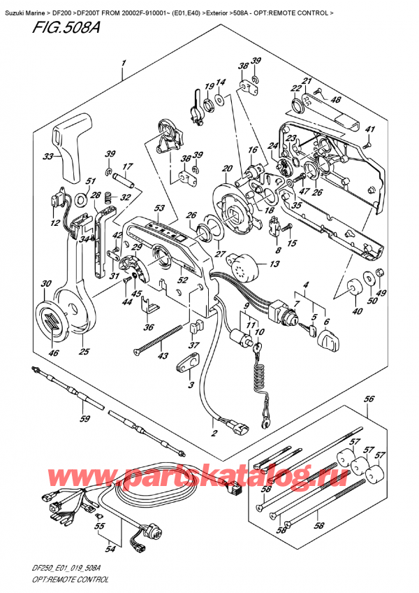   ,   , SUZUKI DF200T X FROM 20002F-910001~ (E01)  2019 , :  