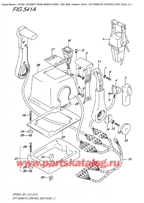   ,    ,  DF200A TL / TX FROM 20003F-510001~ (E01), :     Dual (1)