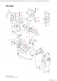 542A - Opt:remote  Control  Assy  Dual  (2) (542A - :     Dual (2))