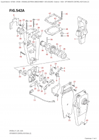 542A - Opt:remote Control  Assy  Dual (2) (542A - :     Dual (2))