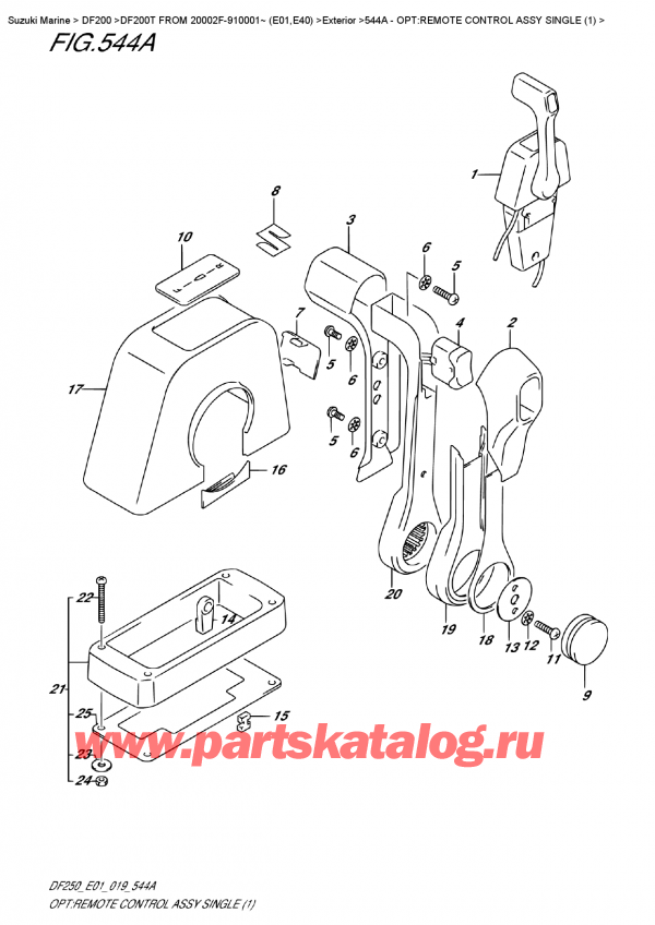  ,   , Suzuki DF200T X FROM 20002F-910001~ (E01),    ,  (1)