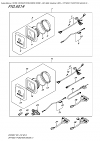 601A  -  Opt:multi  Function  Gauge  (1) (601A - : multi Function Gauge (1))