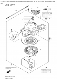 167G  -  Recoil  Starter  (Df20A  P01) (167G -   (Df20A P01))