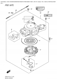 167L  -  Recoil  Starter  (Df20At  P01) (167L -   (Df20At P01))