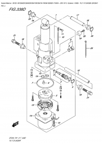338D  -  Tilt  Cylinder  (Df20At  P01) (338D -   (Df20At P01))