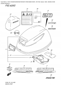 420G  -  Engine  Cover  (Df20At)(Df20Ath) (420G -   () (Df20At) (Df20Ath))